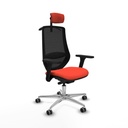 Office Chair with Headrest Mardos traslack bali Piqueras y Crespo D086G2H Dark Orange