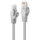 Cable de Red Rígido UTP Categoría 6 LINDY 48364 3 m Gris Blanco 1 unidad