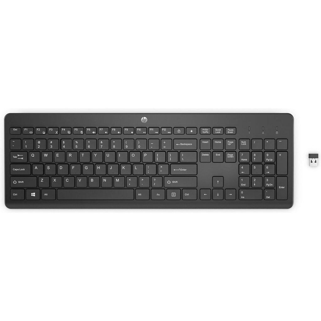 Teclado HP 230 Blanco Negro