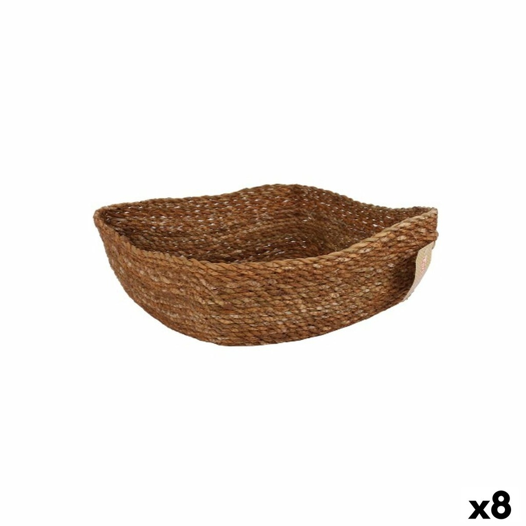 Multi-purpose basket Privilege   wicker Squared 27 x 27 x 9 cm