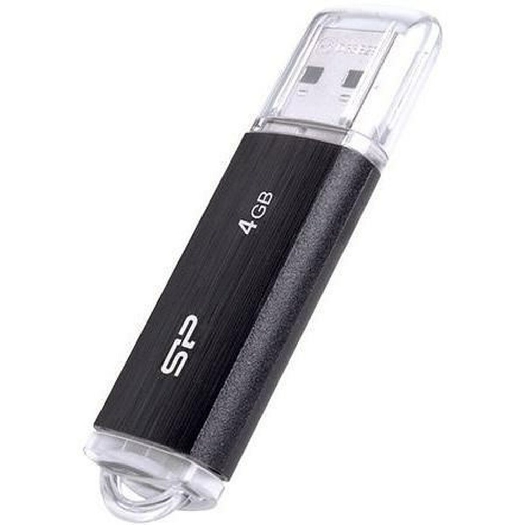 Memoria USB Silicon Power Ultima U02 Negro 4 GB