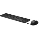 Keyboard and Mouse HP 4R013AA Black English Qwerty US