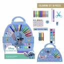 Stationery Set Stitch Blue Briefcase