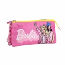 Triple Carry-all Barbie Fuchsia 2,2 x 1,1 x 22,5 cm