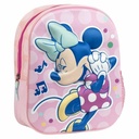 3D School Bag Minnie Mouse Pink 25,0 x 31,0 x 10,0 cm