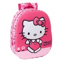 Child bag Hello Kitty Pink 27 x 33 x 10 cm 3D