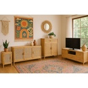 Side table Home ESPRIT Light brown