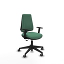 Office Chair Elche CP bali Piqueras y Crespo B1D066G Emerald Green