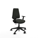 Office Chair Elche CP bali Piqueras y Crespo B1D066N Black