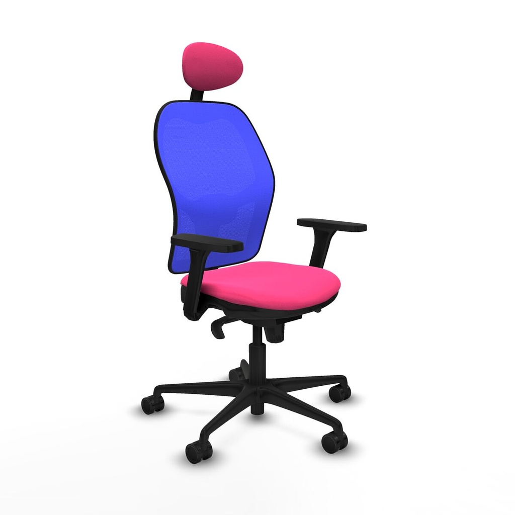 Silla de Oficina con Cabecero Jorquera Piqueras y Crespo 3D036N1 Rosa