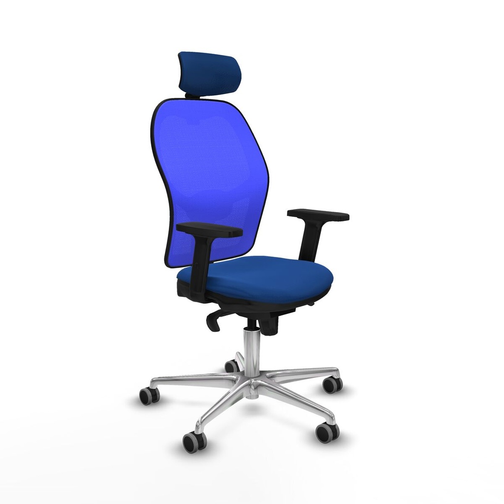 Office Chair with Headrest Jorquera Piqueras y Crespo 2D086G2 Blue