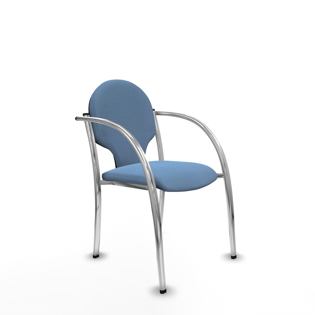 Reception Chair Hellín Piqueras y Crespo 220PTCRB13 Sky blue 2 Units