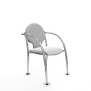 Reception Chair Hellín Piqueras y Crespo 220PTCRB10 White 2 Units