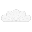 Headboard Home ESPRIT White 190 X 2,5 X 81 CM