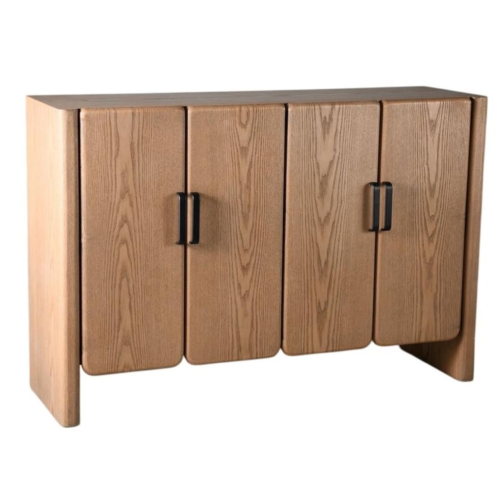 Aparador Home ESPRIT Metal Abeto 120 x 35 x 80 cm