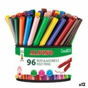 Set of Felt Tip Pens Alpino CLASSBOX Multicolour (12 Units)
