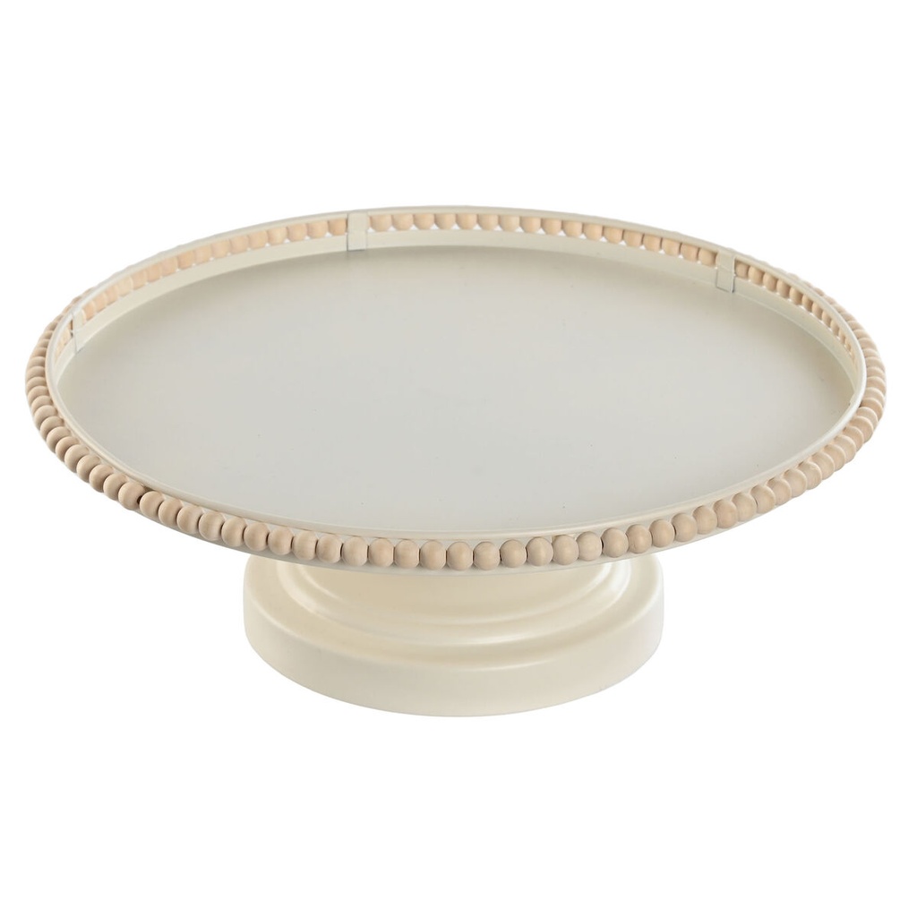 Centerpiece Home ESPRIT Light brown Wood Metal 32 x 32 x 11 cm
