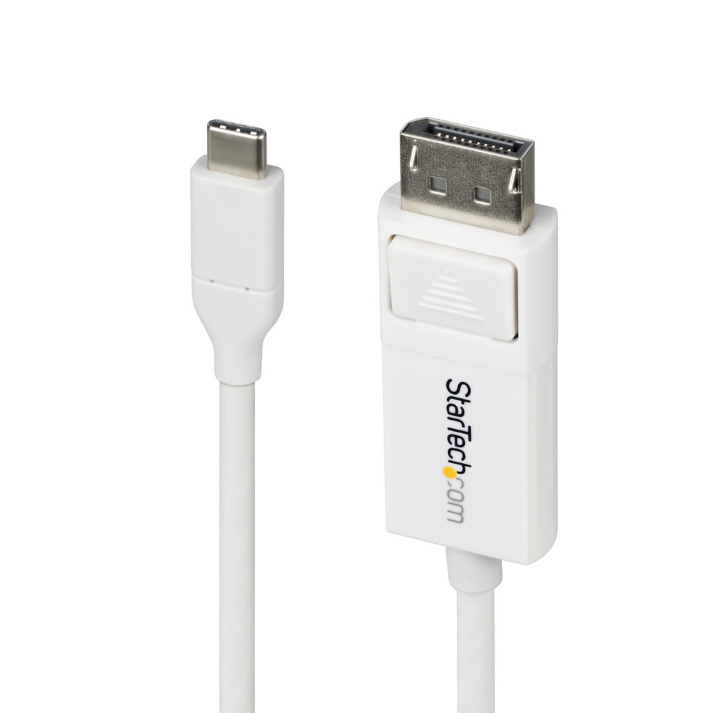 Cable VGA Startech CDP2DP2MBW Blanco 1,9 m