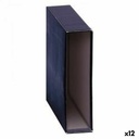File Holder DOHE Black A4 (12 Units)