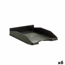 Filing Tray Archivo 2000 Black A4 Plastic (6 Units)