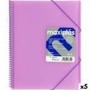 Organiser Folder Grafoplas Lavendar A4 (5 Units)