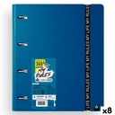 Carpeta de anillas Carchivo CARPEBLOCK 360 MY RULES Azul oscuro A4 (8 Unidades)