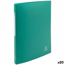 Ring binder Exacompta Dark green A4 (20 Units)