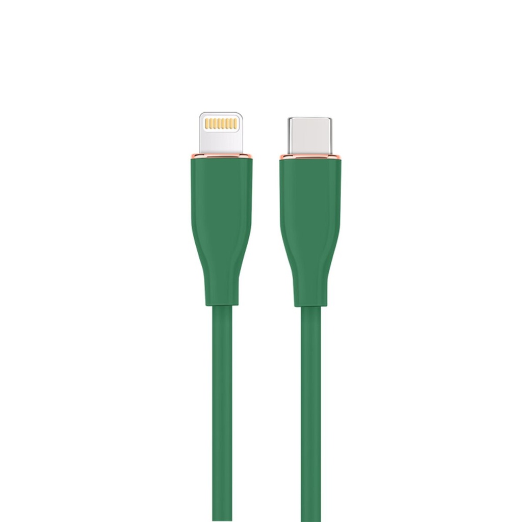 Cable Lightning GEMBIRD CC-USB2S-CM8PM-1.5M-G Verde 1,5 m
