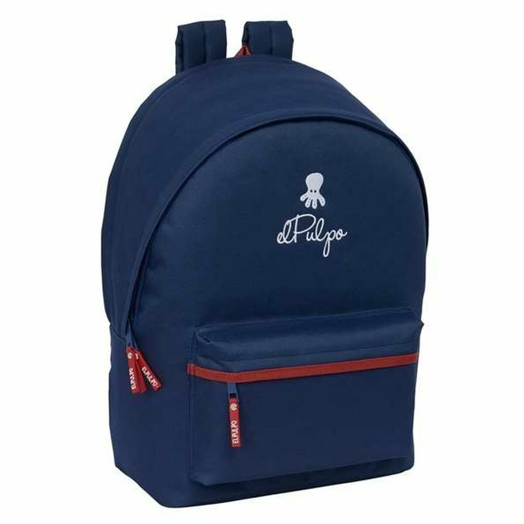 School Bag El Pulpo Navy Blue 31 x 44 x 18 cm