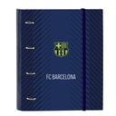 Carpeta de anillas F.C. Barcelona Azul marino 27 x 32 x 3.5 cm