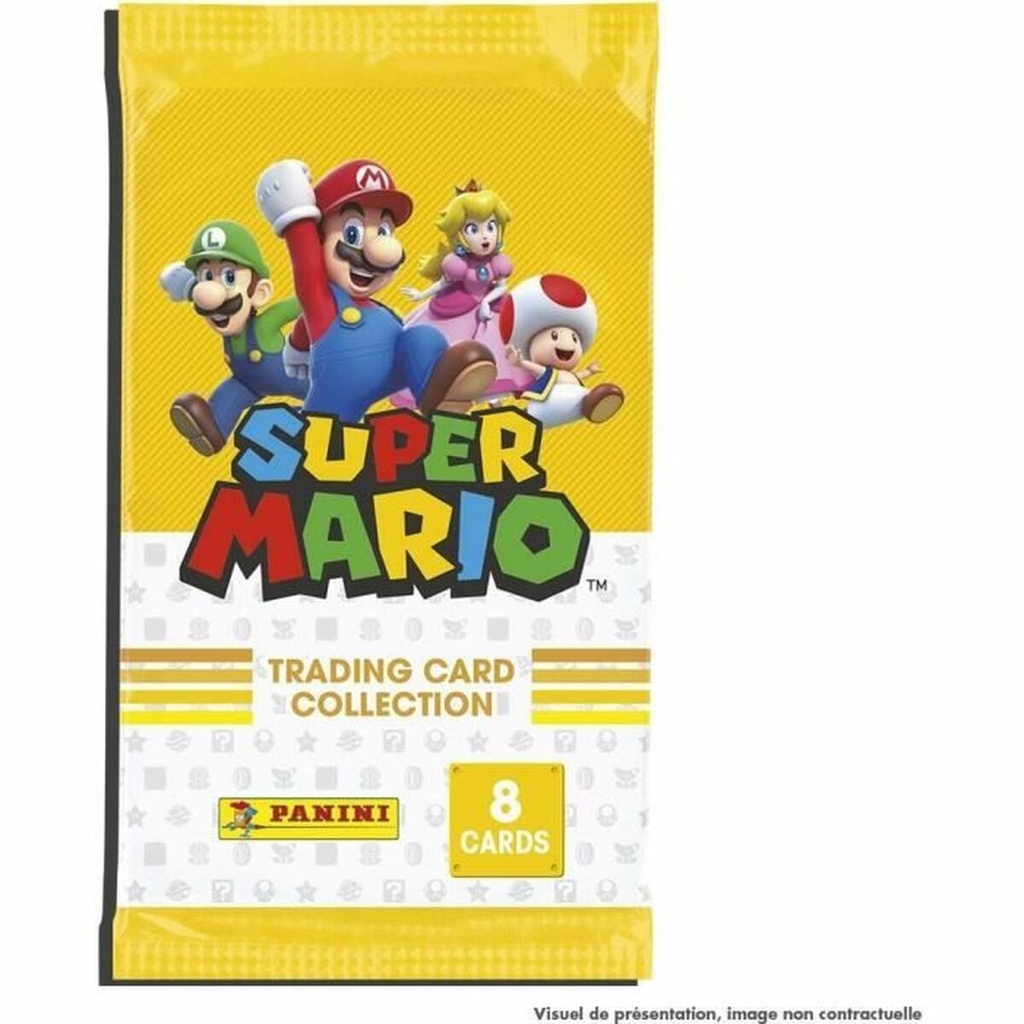 Pack of stickers Panini super mario bros.