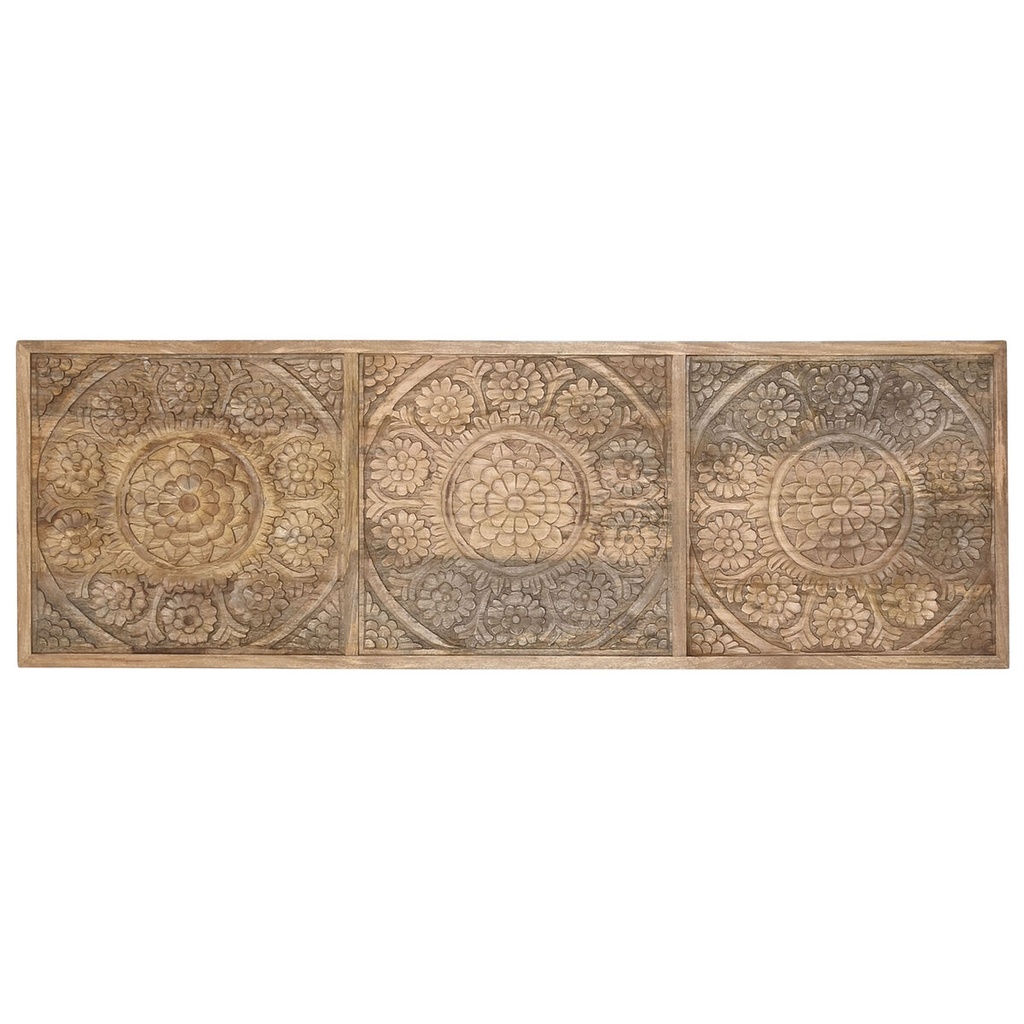 Cabecero de Cama Home ESPRIT Natural 182 X 3,5 X 60 CM