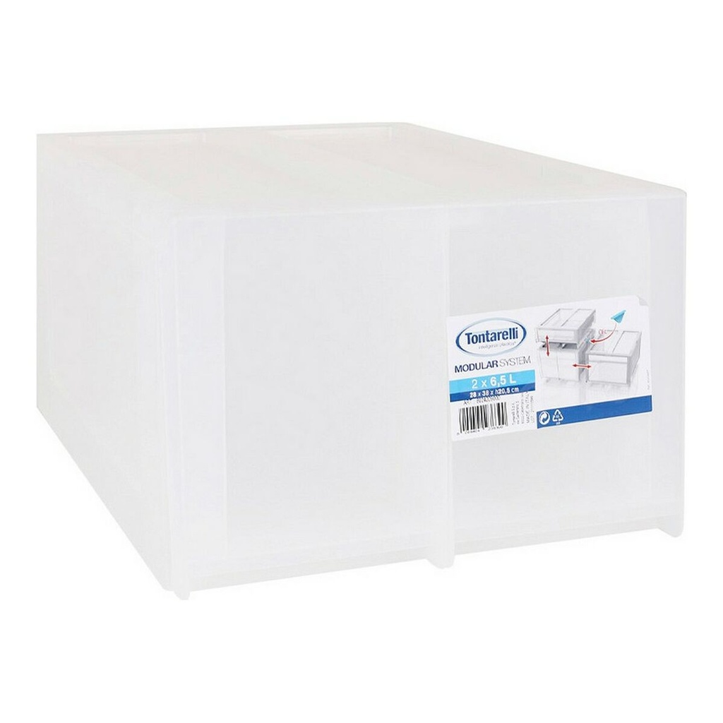 Storage Box Tontarelli Modular White 29 x 38 x 20,5 cm