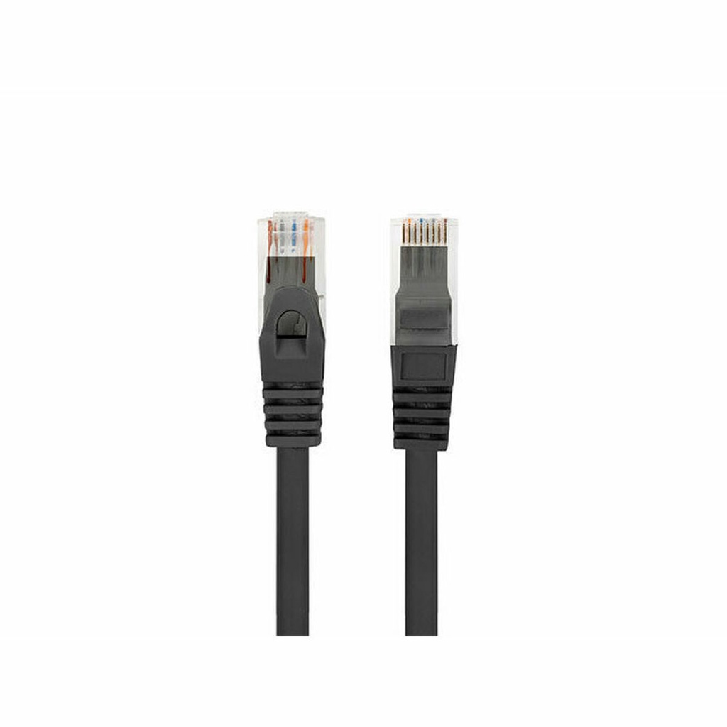 Cable de Red Rígido UTP Categoría 6 Lanberg PCU6-10CU-0300-BK Negro 3 m