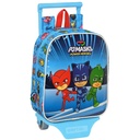 Mochila Escolar con Ruedas PJ Masks Azul 22 x 27 x 10 cm