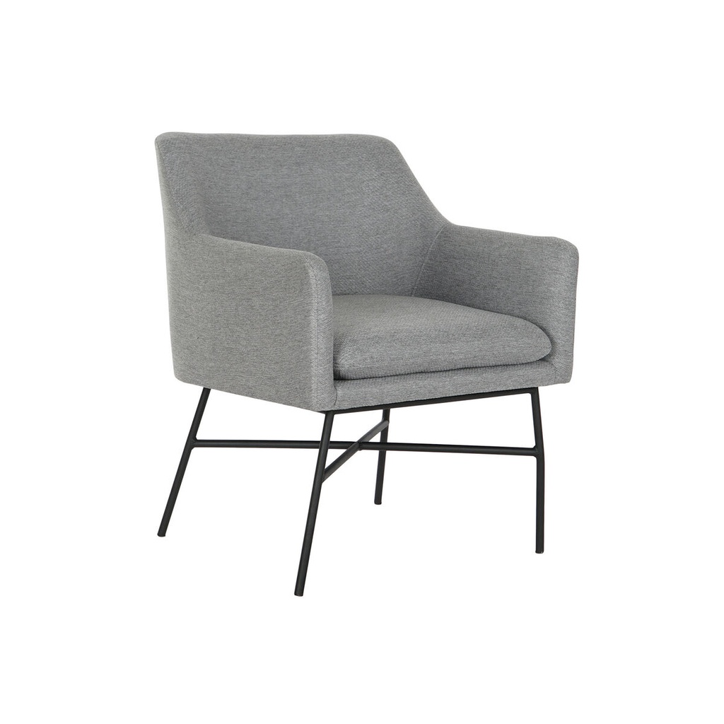 Chair DKD Home Decor Grey 59,5 x 60,5 x 78 cm