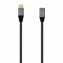 Cable USB-C Aisens A107-0635 Gris 1 m