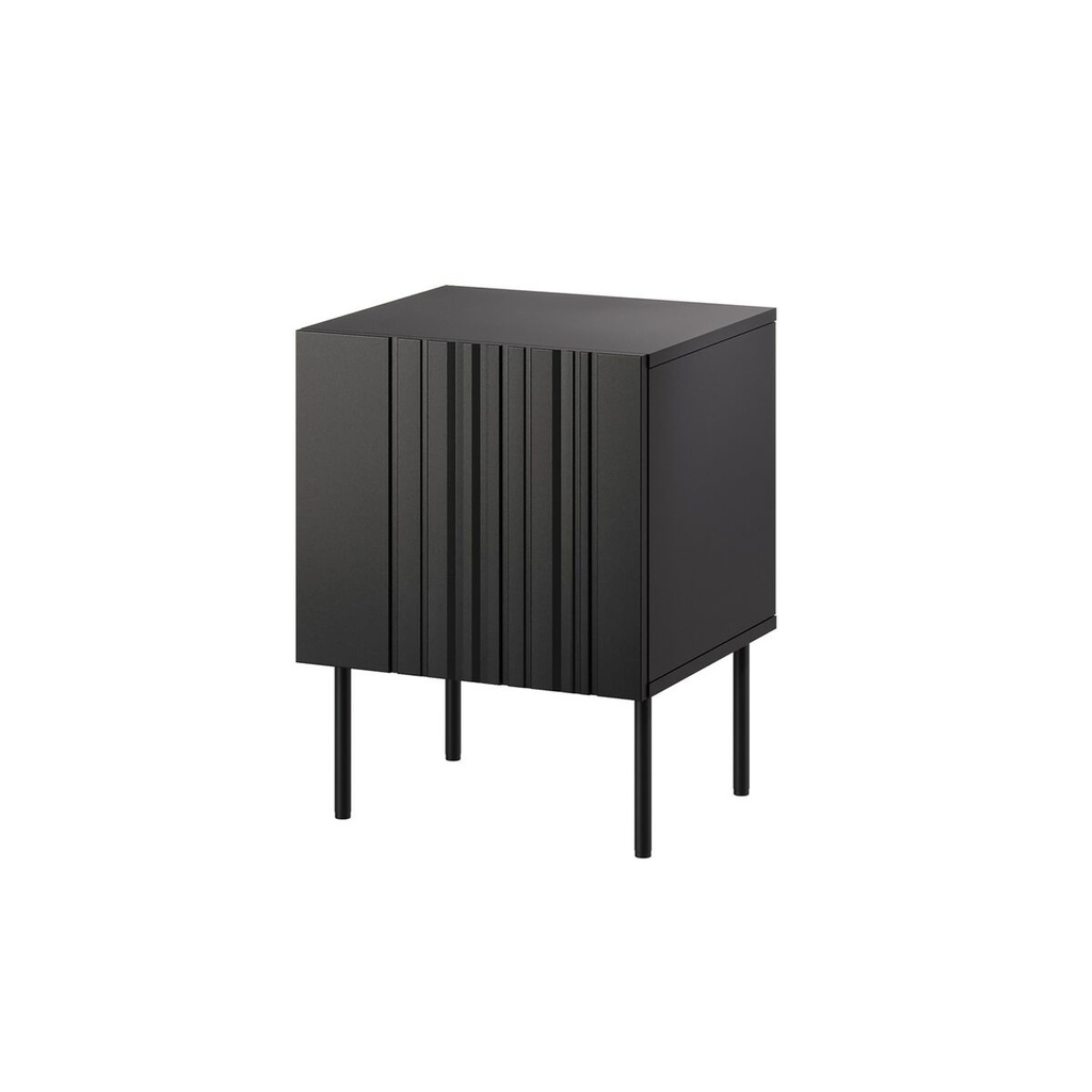 Nightstand Cama Meble ISLA 400068 Black