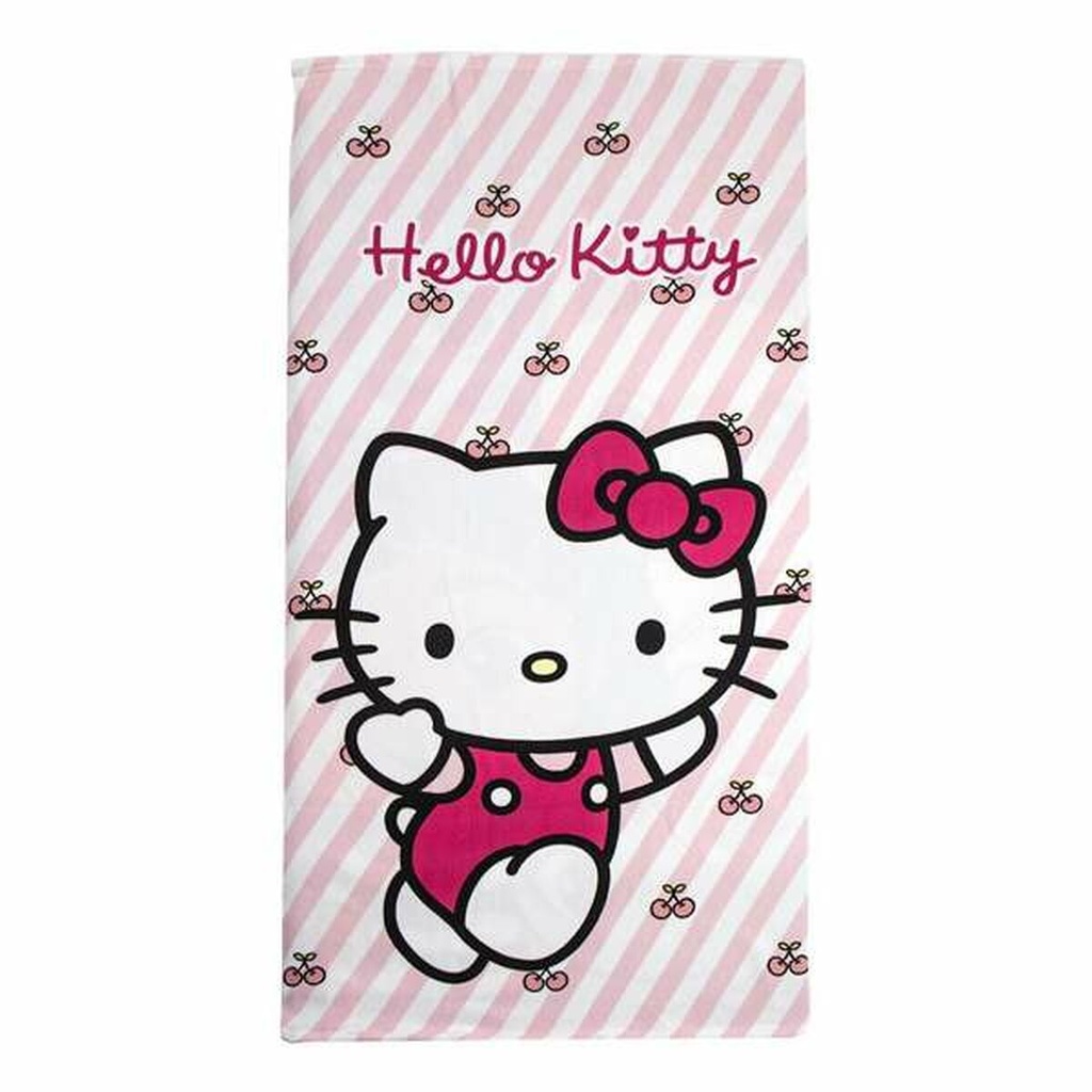 Beach Towel Hello Kitty 70 x 140 cm