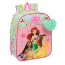 Mochila Escolar Disney Princess Bloom Verde Rosa 22 x 27 x 10 cm