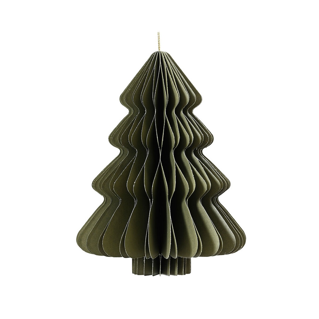 Christmas Tree Decoris Green Paper Ø 30 x 40 cm