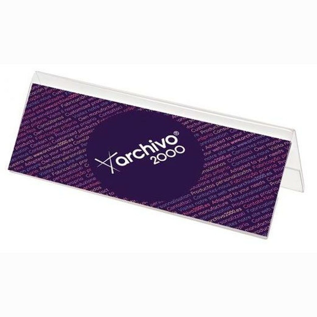 Counter Display Archivo 2000 Transparent Acrylic Tablecloth