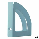 Revistero Archivo 2000 Azul A4 Reciclable 25 x 8 x 32 cm (6 Unidades)