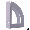 Revistero Archivo 2000 Malva A4 Reciclable 25 x 8 x 32 cm (6 Unidades)