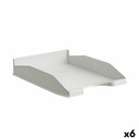 Filing Tray Archivo 2000 Grey A4 Plastic (6 Units)