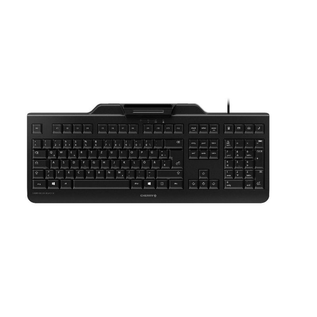 Keyboard Cherry JK-A0400EU-2 Black Spanish Qwerty QWERTZ QWERTY Qwerty US