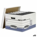 File Box Fellowes    Blue White 10Units (29,4 x 38,7 x 44,5 cm)