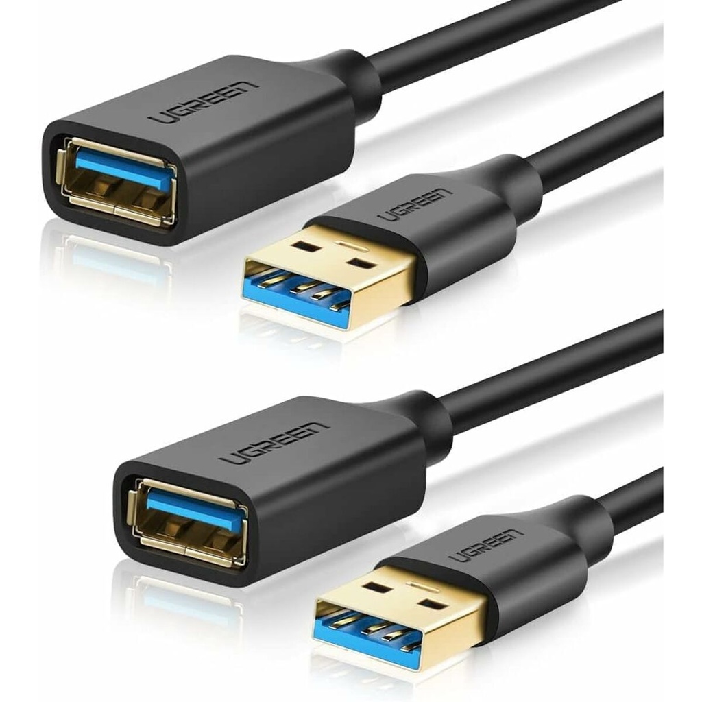 Cable Alargador USB Ugreen 10368B Negro 1 m