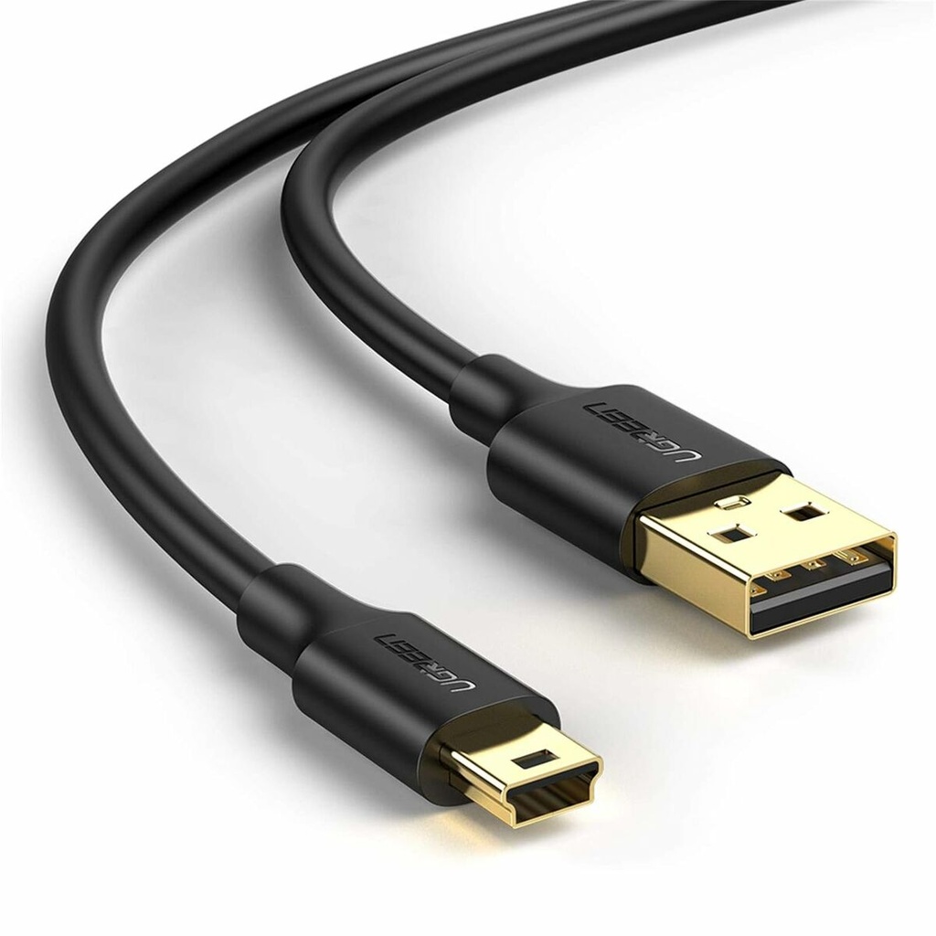 Cable USB 2.0 A a Mini USB B Ugreen 10386 Negro 3 m