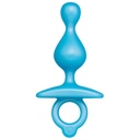 Anal plug B-Vibe Blue (7,6 cm)